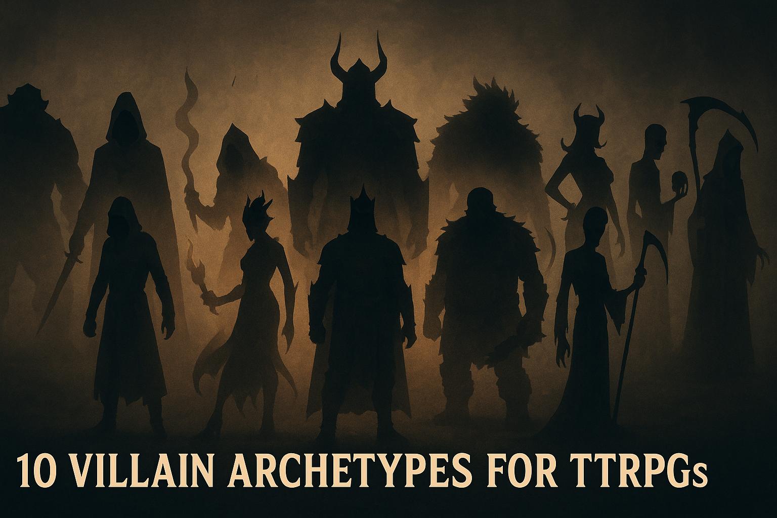 Thumbnail for: 10 Villain Archetypes for TTRPGs