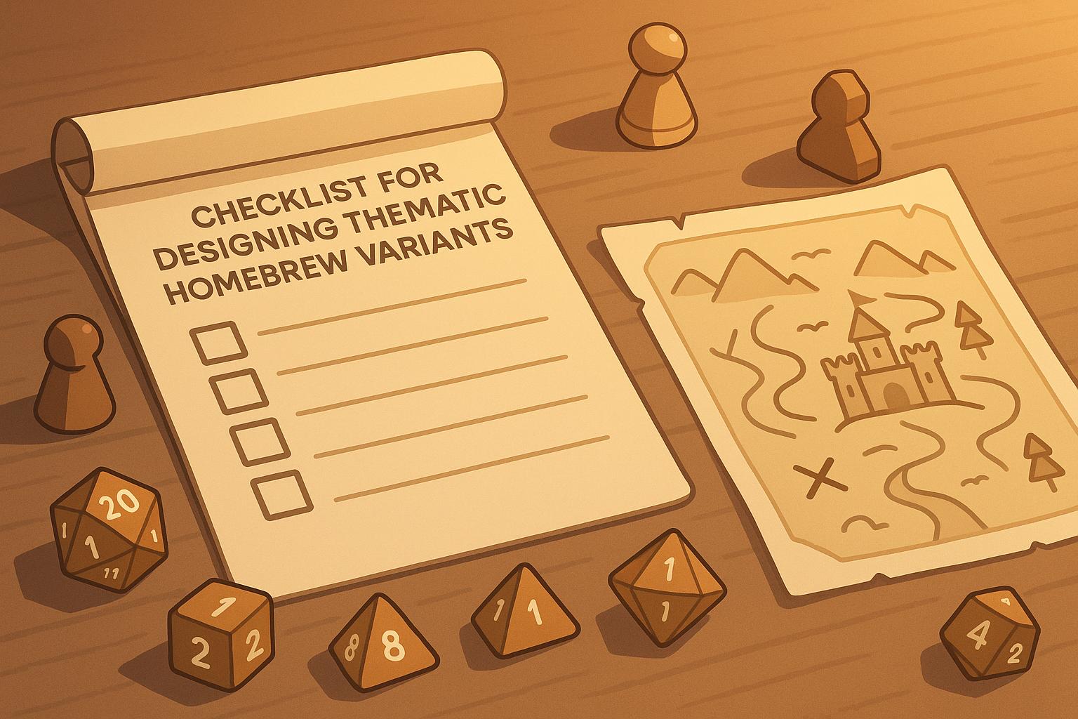 Thumbnail for: Checklist for Designing Thematic Homebrew Variants