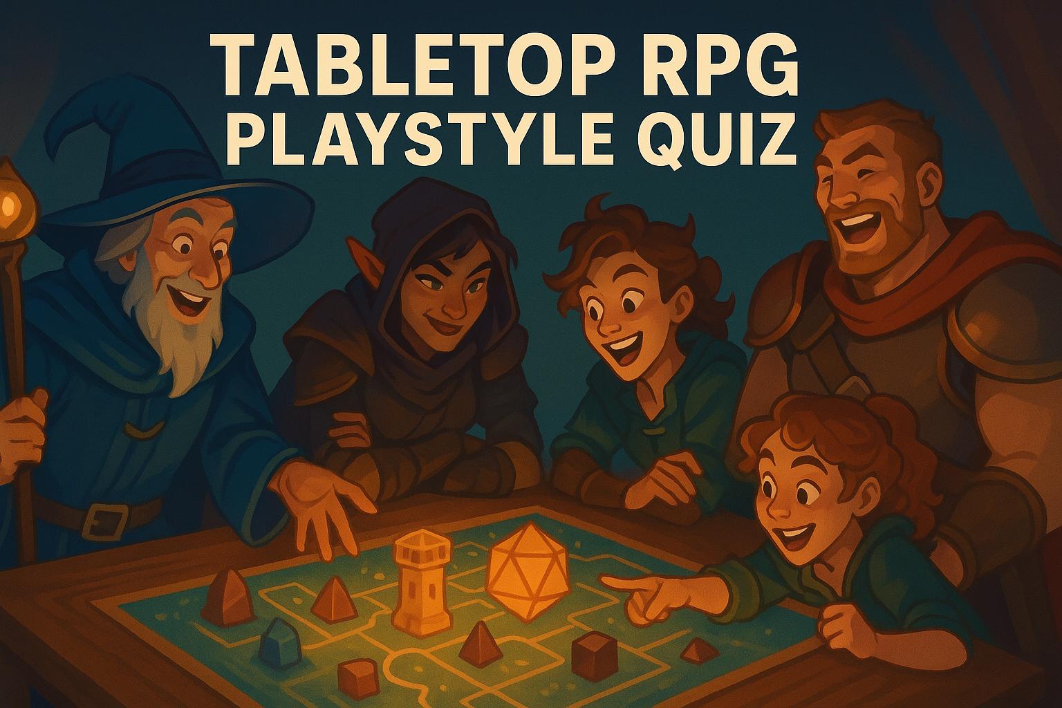 Thumbnail for: Tabletop RPG Playstyle Quiz