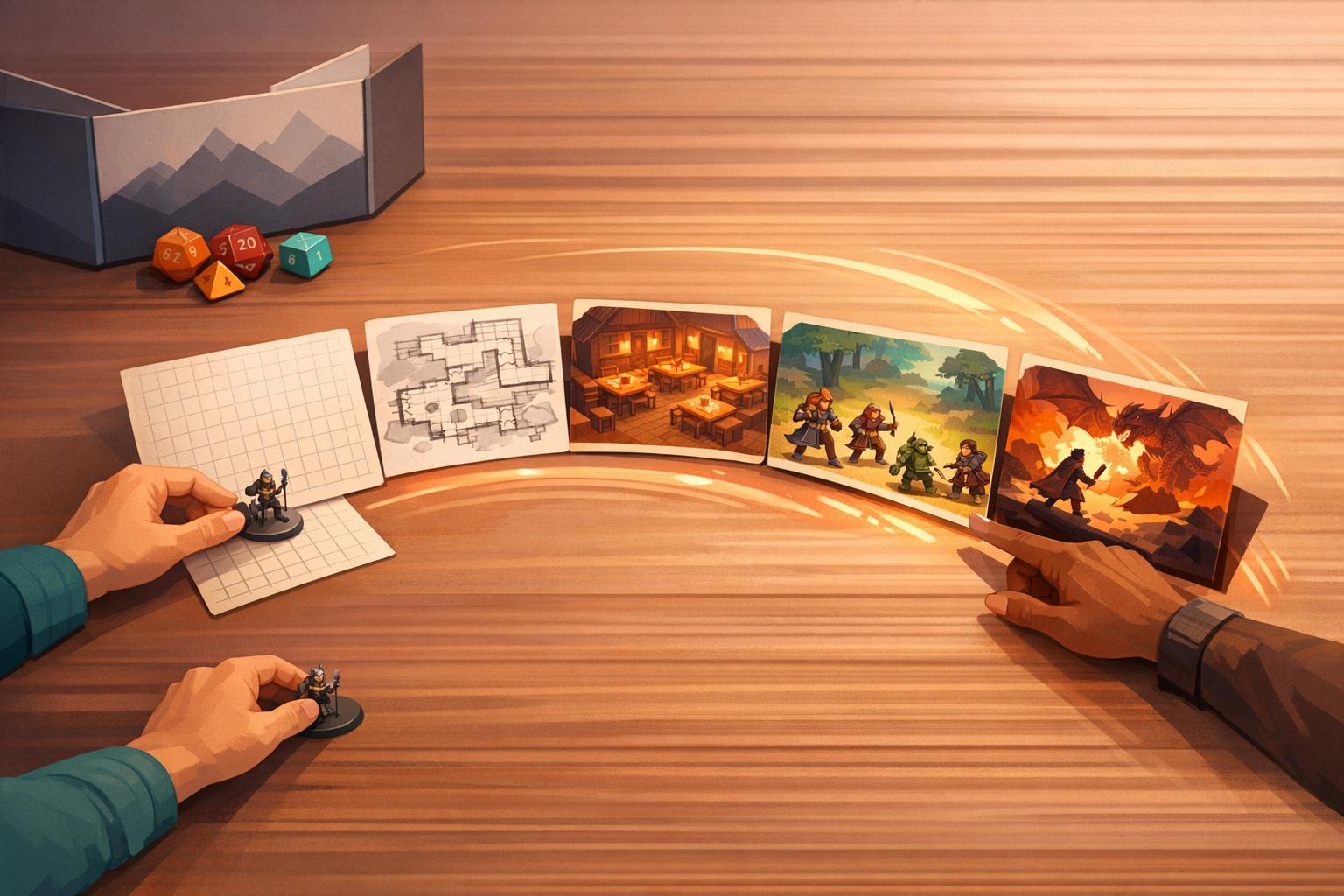 Thumbnail for: How Crowdsourced Modules Evolve TTRPG Storytelling