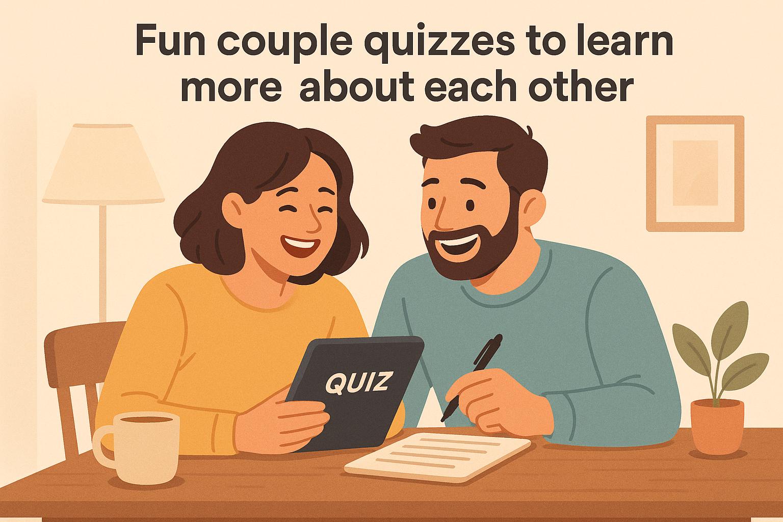 Thumbnail for: Fun couple quizzes to learn more about each other