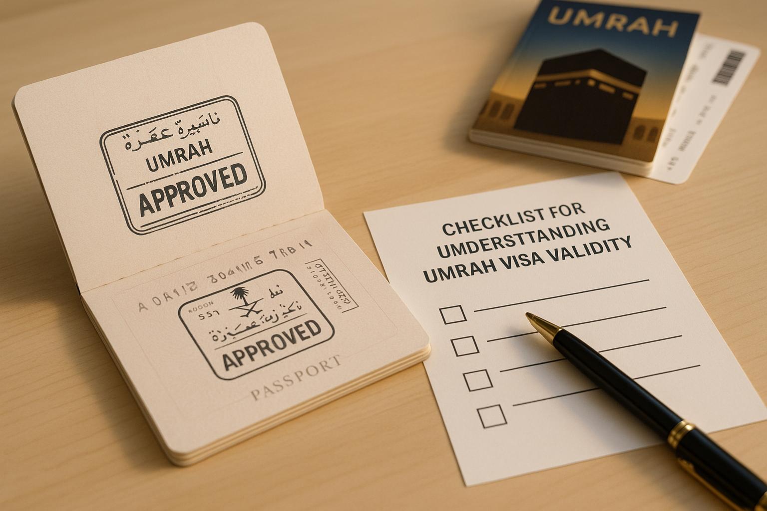 Checklist for Understanding Umrah Visa Validity