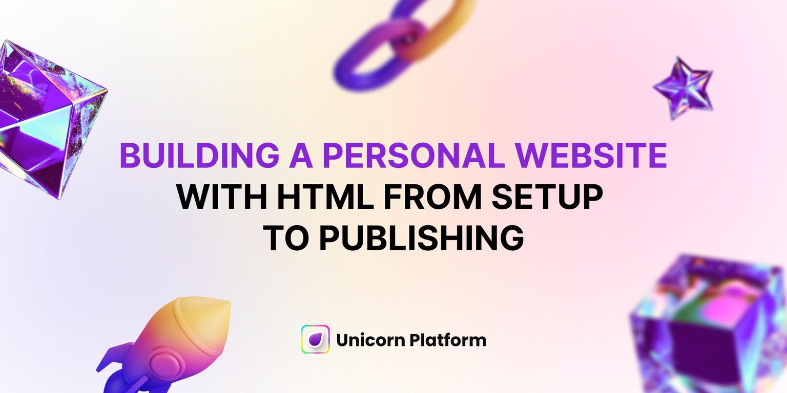 Thumbnail for: Build an HTML Personal Website From Scratch