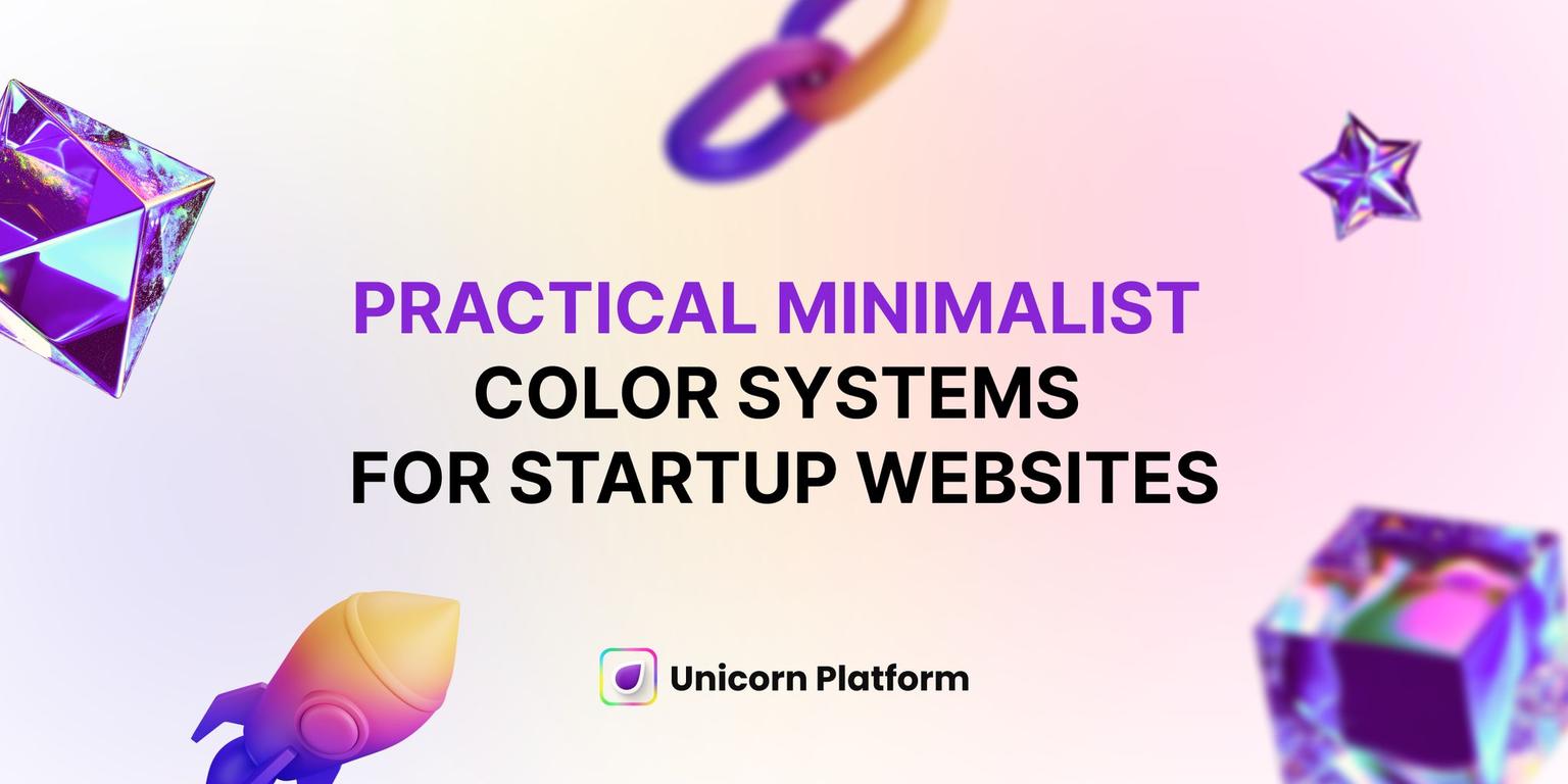 Thumbnail for: 10 Minimalist Color Palettes for Startup Websites