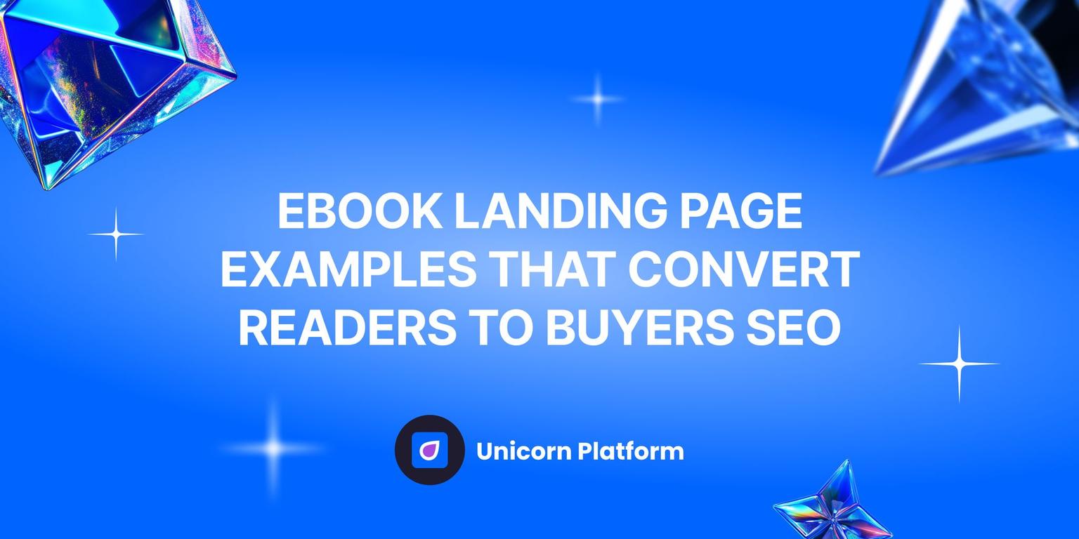 Thumbnail for: Ebook Landing Page Examples That Convert Readers Into Subscribers and Buyers in 2026