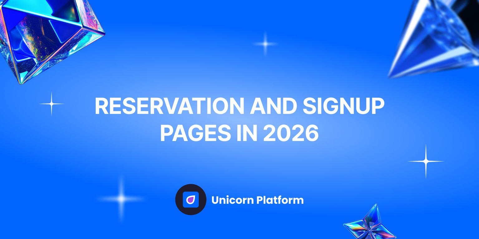Thumbnail for: Reservation and Signup Pages in 2026: A Practical Conversion Framework That Improves Outcomes