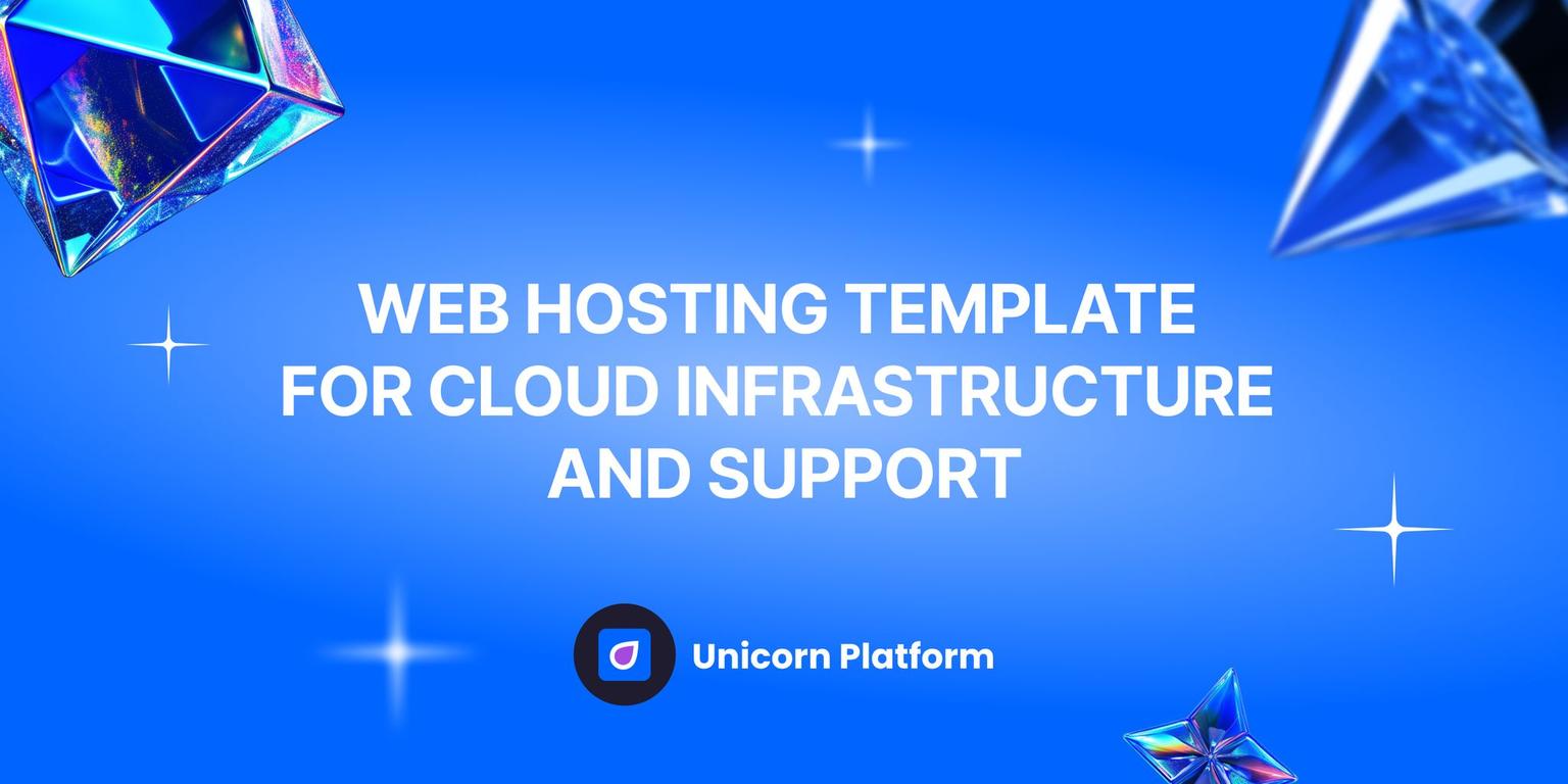 Thumbnail for: Web Hosting Website Template: Best for Cloud Infrastructure, Support Trust, and Migration Offers