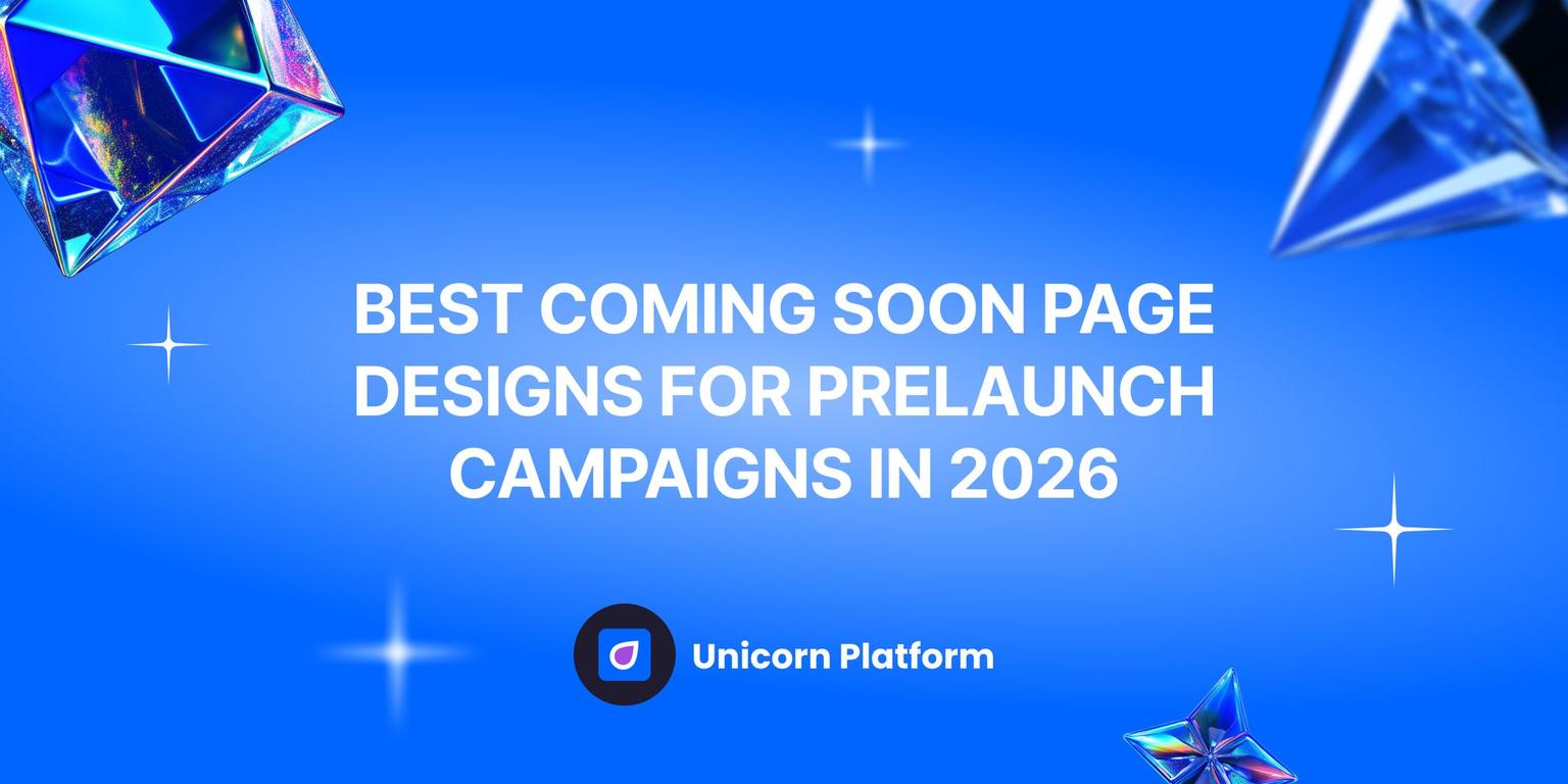 Thumbnail for: Best Coming Soon Page Designs for Prelaunch Campaigns in 2026