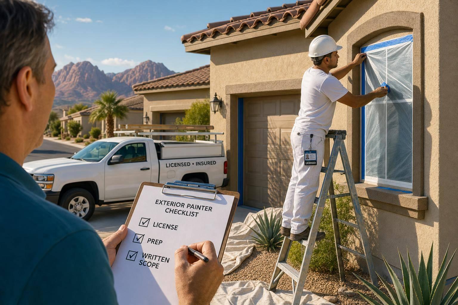 Best Exterior House Painters in Las Vegas NV 2026 Honest Comparison