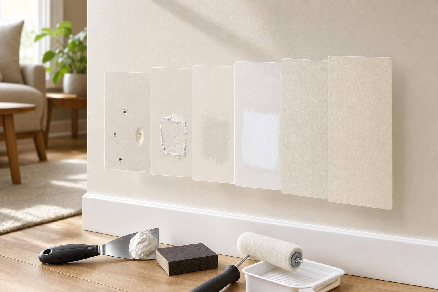 How to Fix Nail Holes and Wall Damage Before Guests Arrive