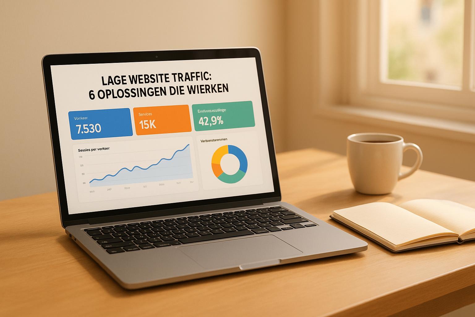 Lage Website Traffic: 6 Oplossingen die Werken