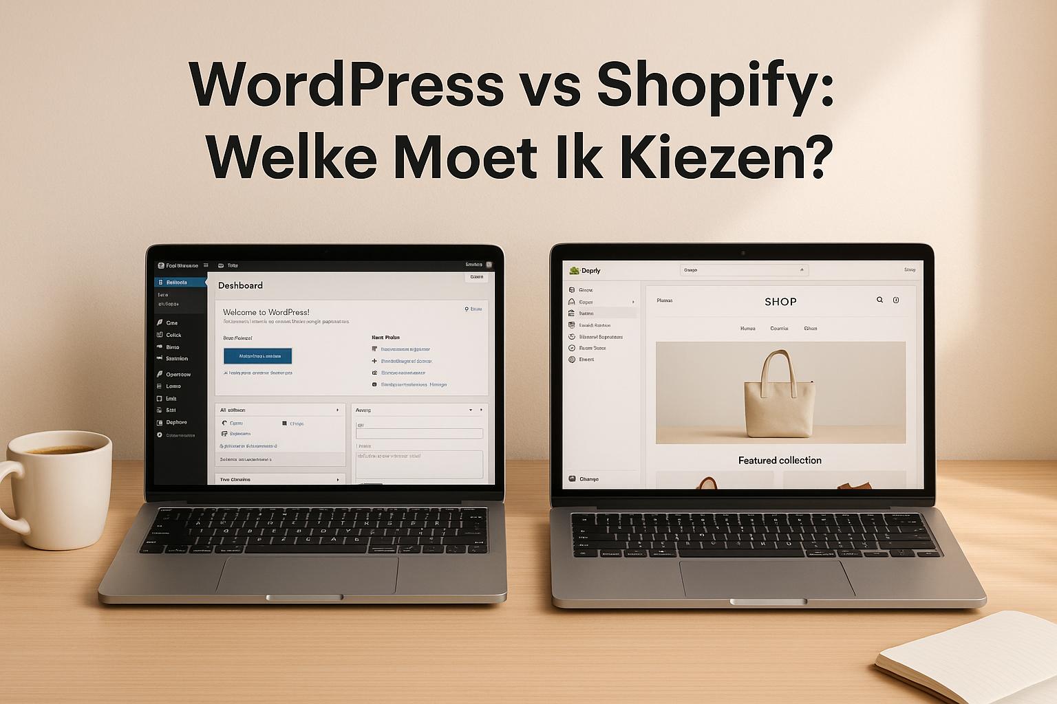 WordPress vs Shopify: Welke Moet Ik Kiezen?