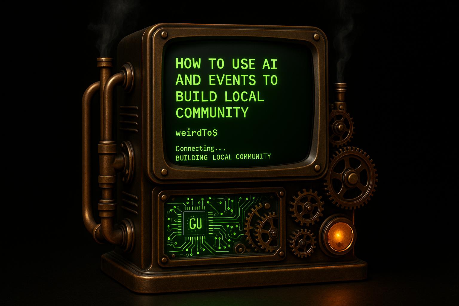 How to Use AI and Events to Build Local Community
