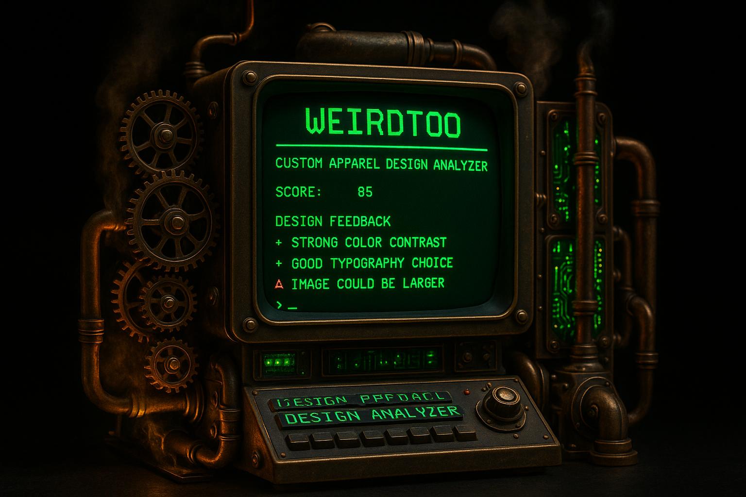 Custom Apparel Design Analyzer Tool