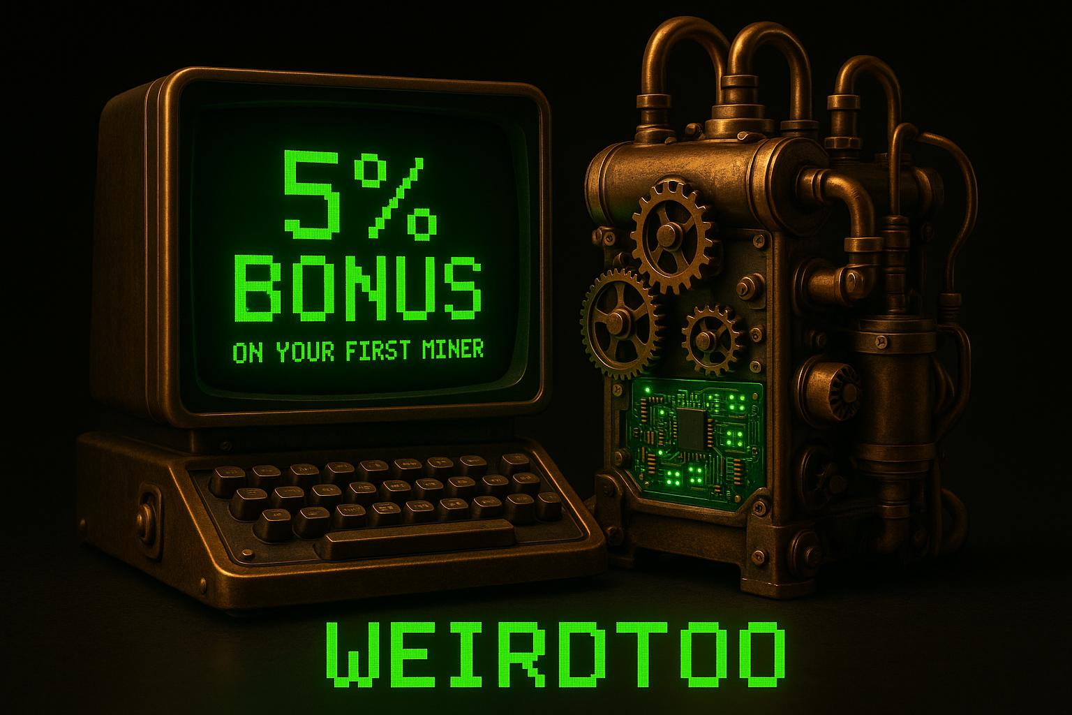 Get 5% Extra TH on Your First Miner - Just Use a Friend’s Code