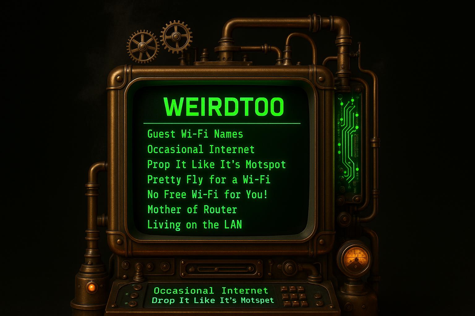 Guest Network Name Ideas Generator