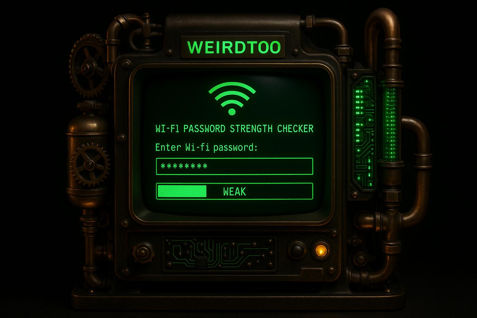 Wi-Fi Password Strength Checker