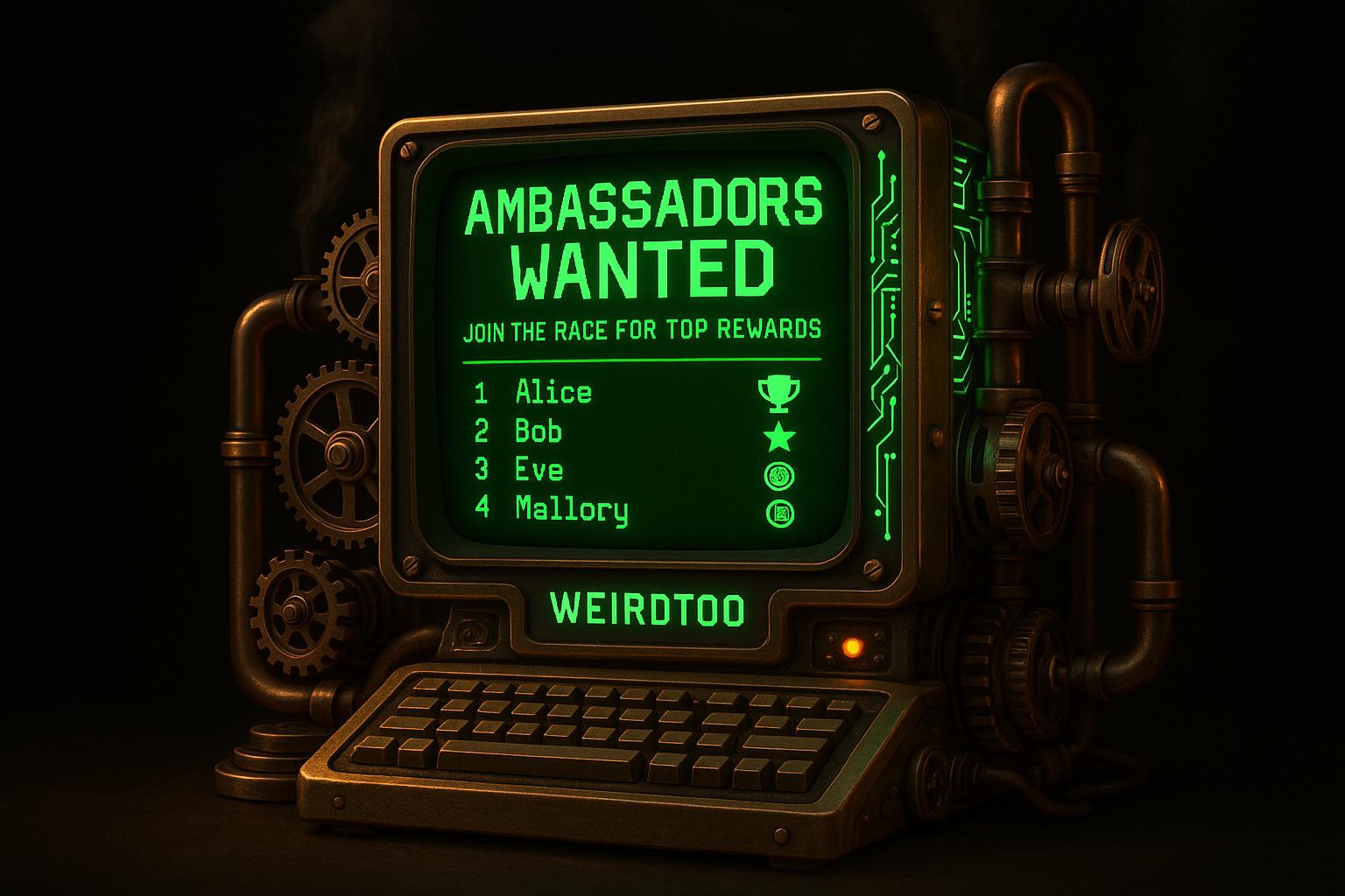 Ambassadors Wanted: Join the Race for Top Rewards