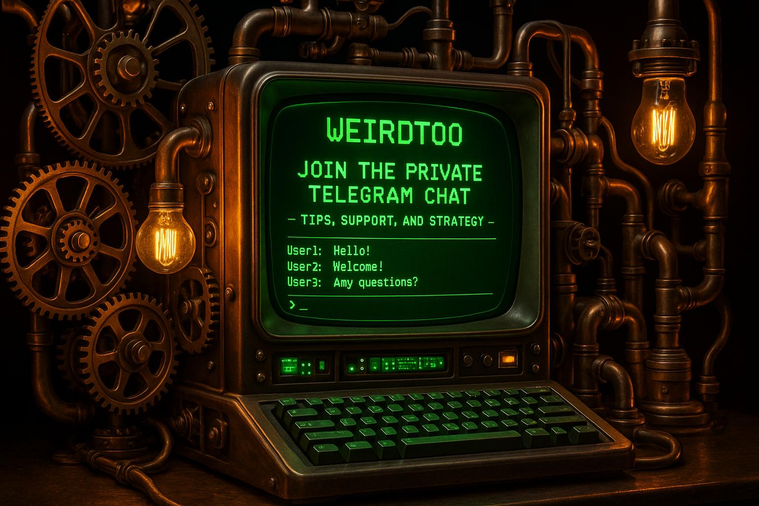 Join the Private Telegram Chat - Tips, Support, and Strategy