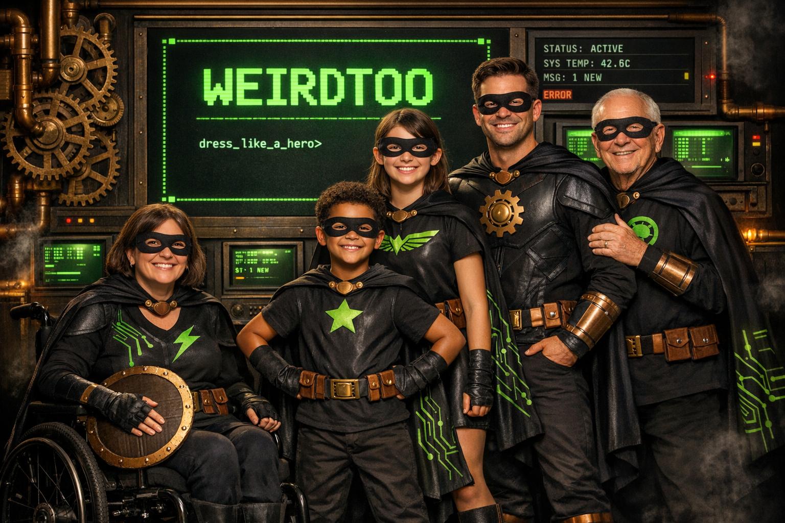 “Dress Like a Hero: Superhero Costumes for All Ages”