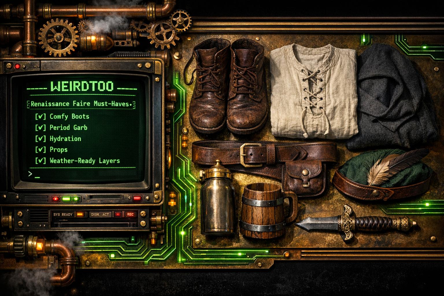“Renaissance Faire Must-Haves”