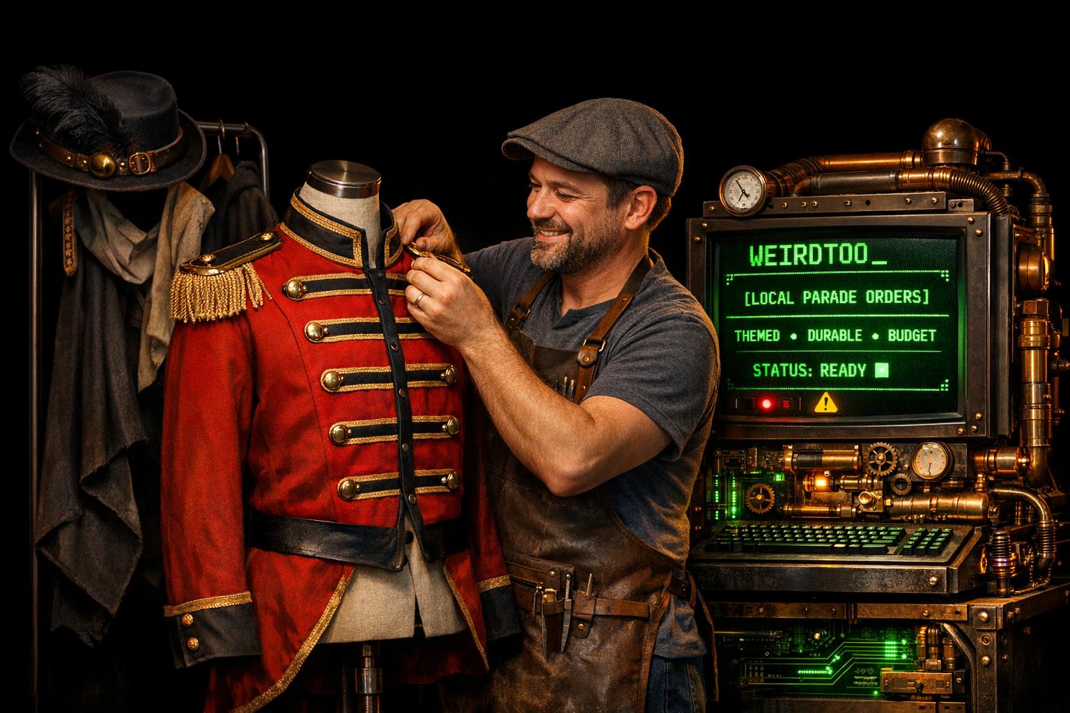 Sell themed costumes for local events or parades