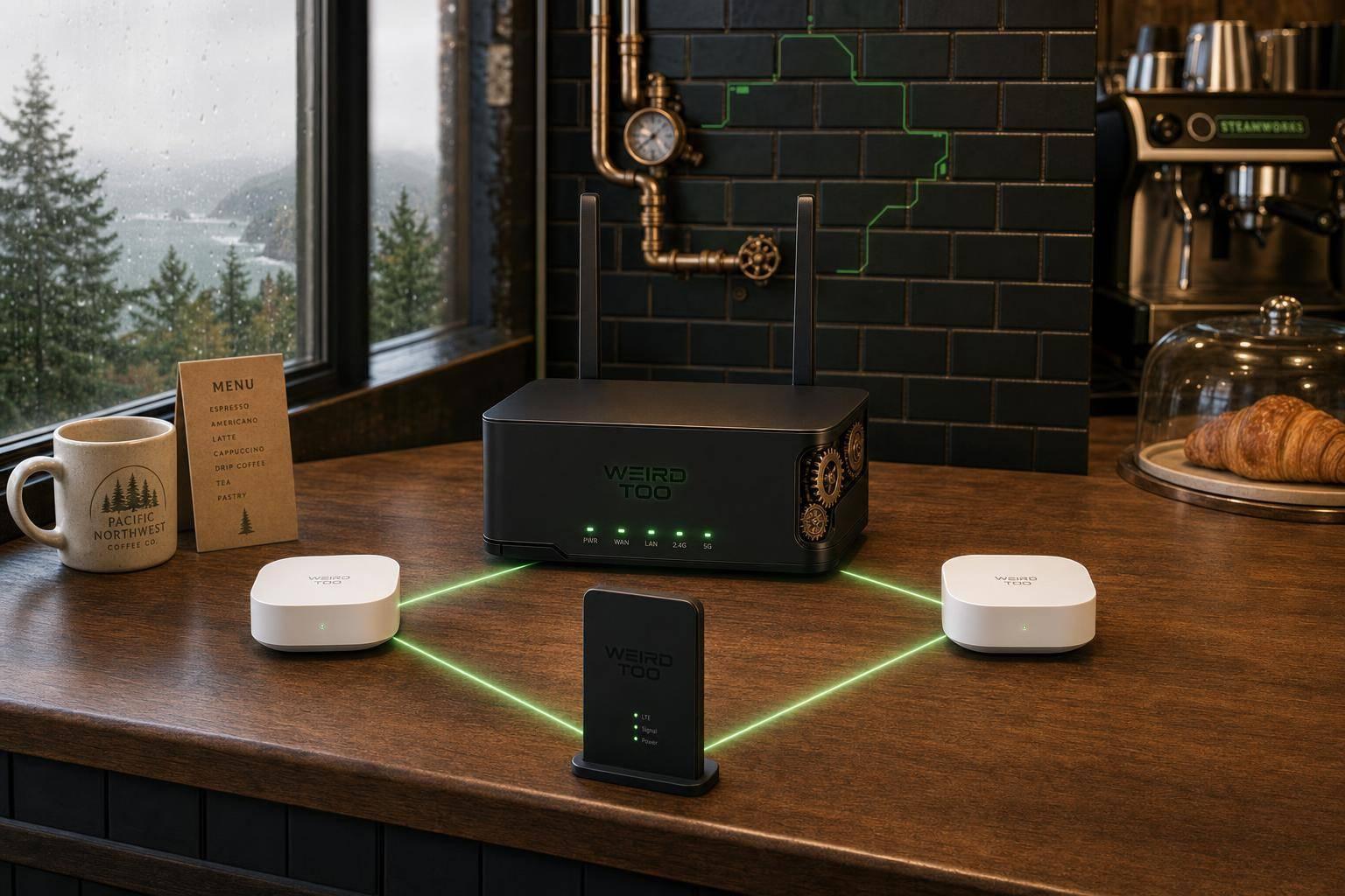 Affordable Network Equipment for Local Cafés Owners in Pacific Northwest