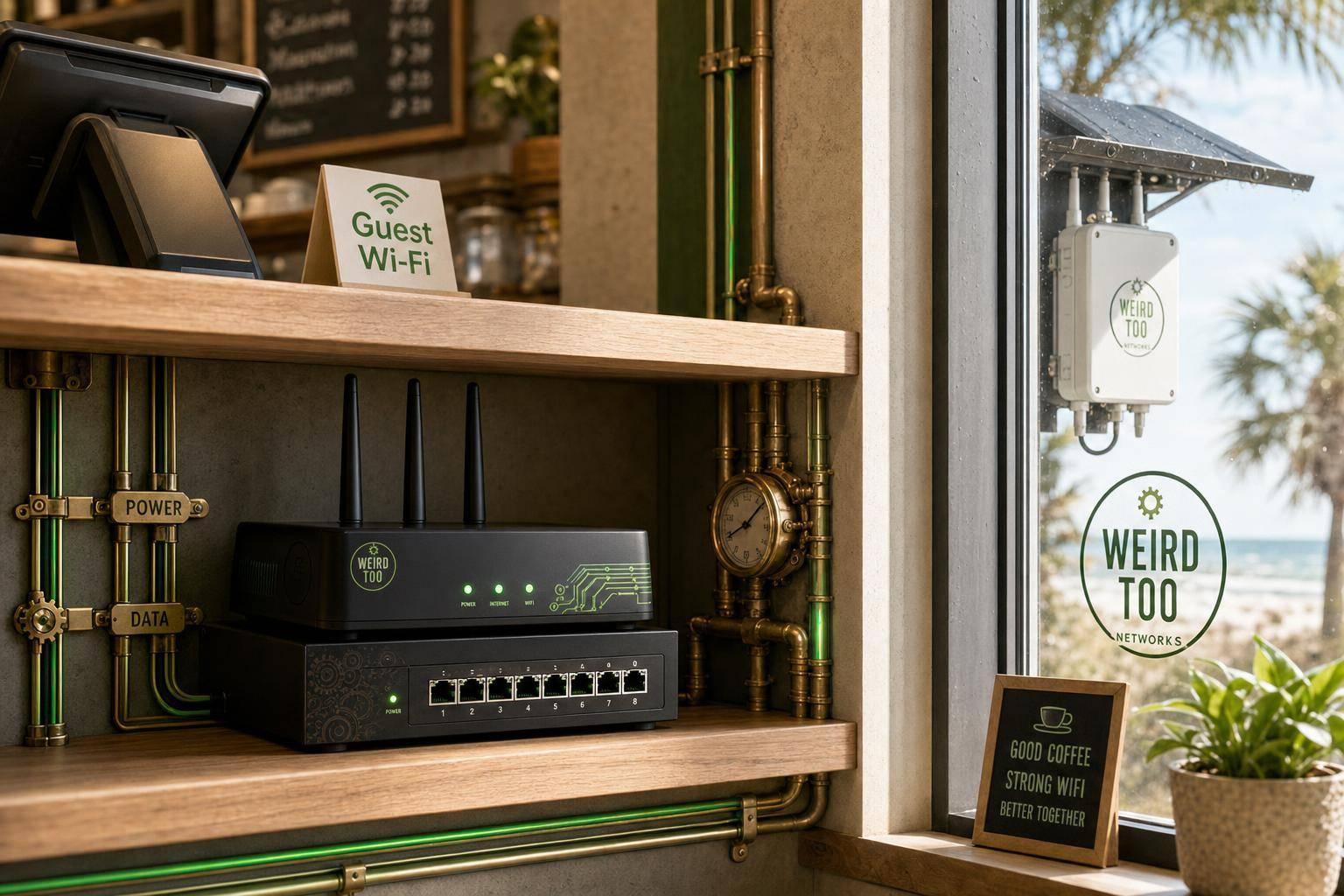 Affordable Network Equipment for Local Cafés Owners in Florida Panhandle