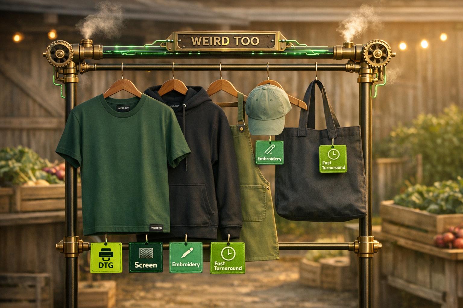Best On-Demand Clothing for Small Scale Farmers Events