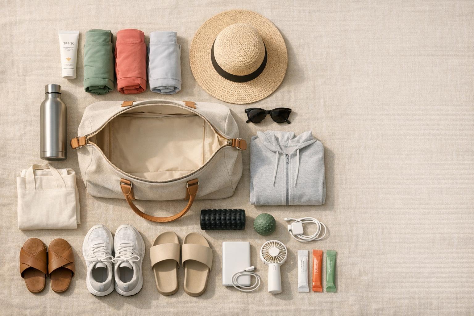 What to Pack for a 3-Day Wellness Event: Checklist