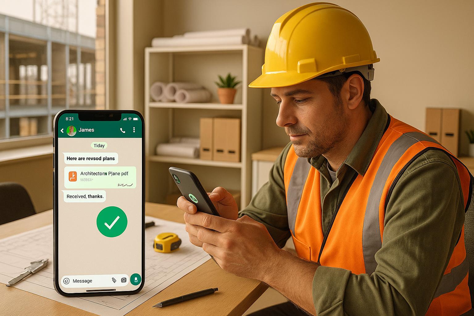 Thumbnail for: How WhatsApp Simplifies Subcontractor Workflows