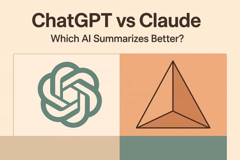 Headline image for ChatGPT vs Claude: Which AI Summarizes Better?