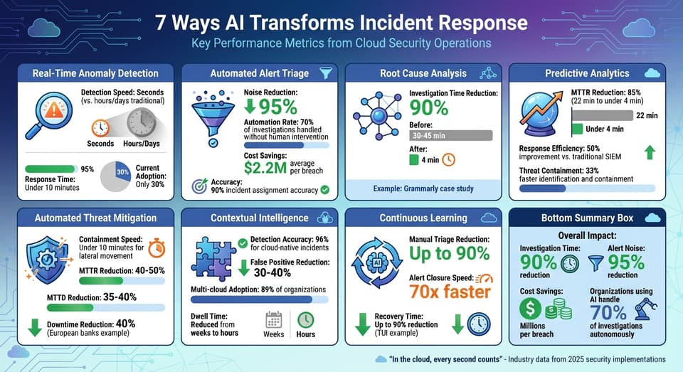 AI-Powered Incident Response: Key Performance Metrics and Benefits
