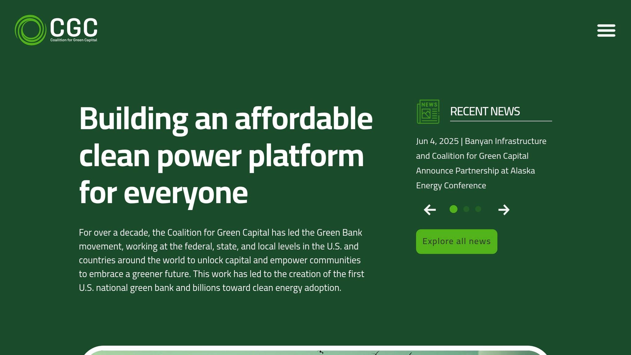 Coalition for Green Capital