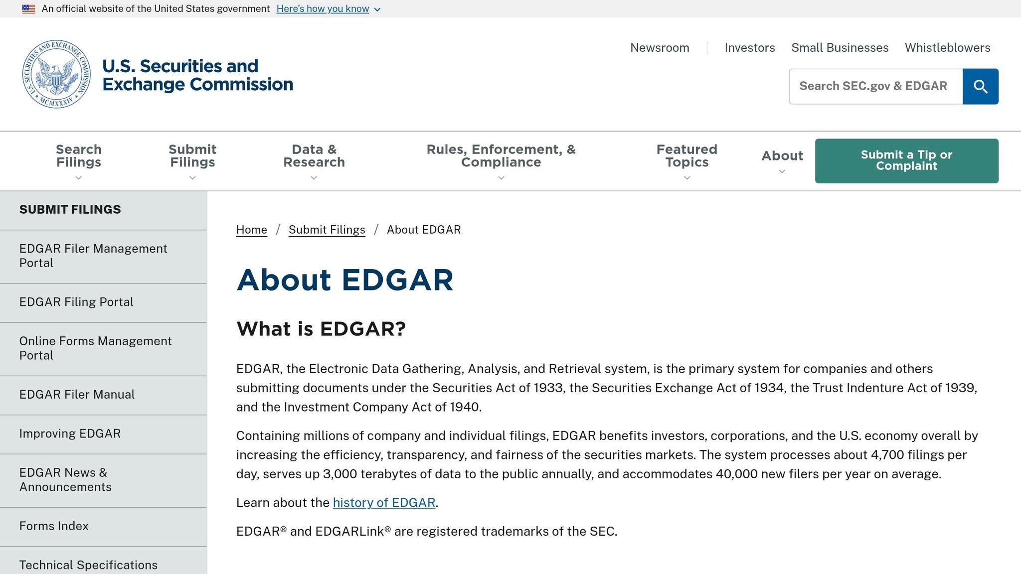 EDGAR
