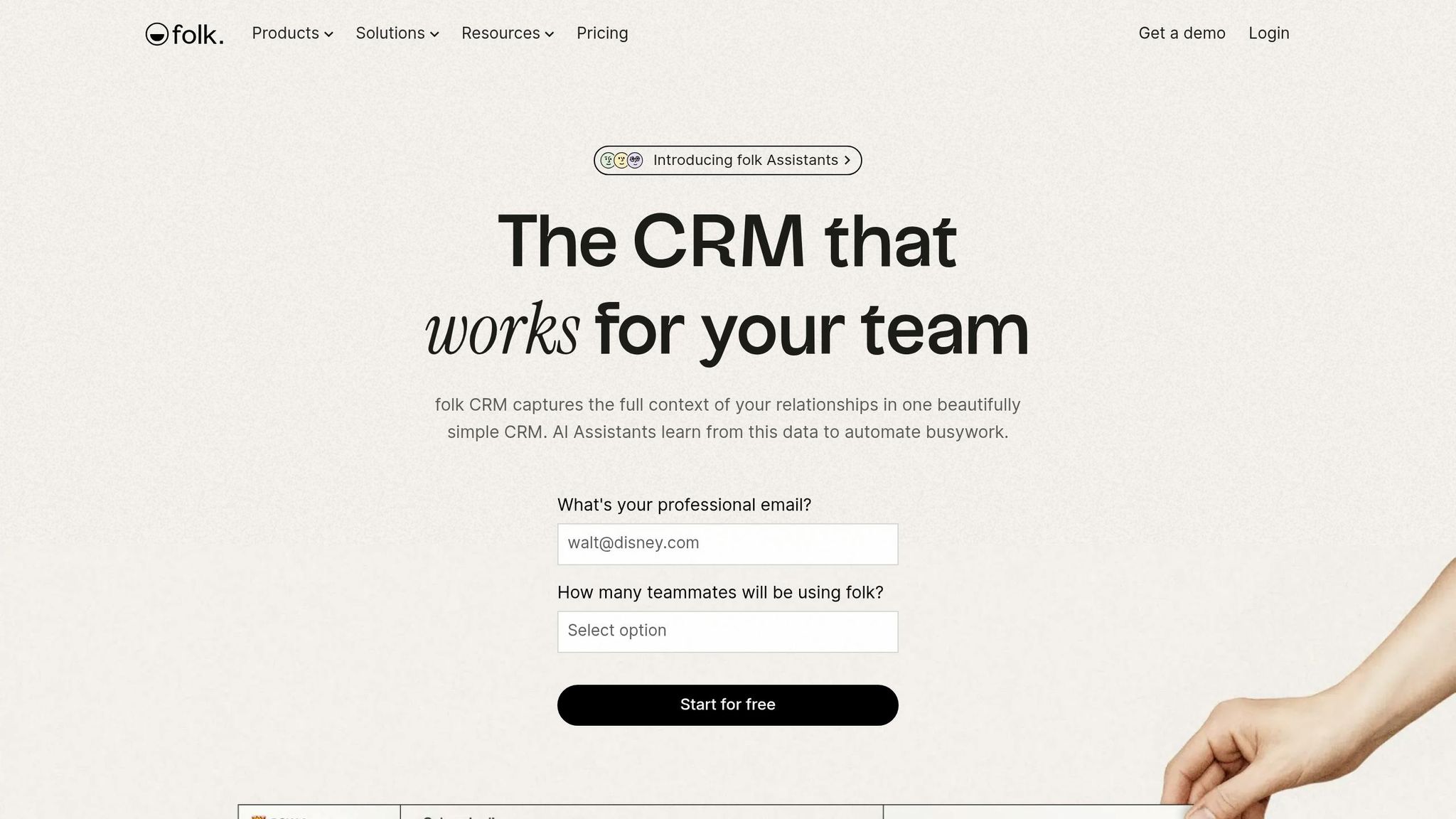 folk CRM