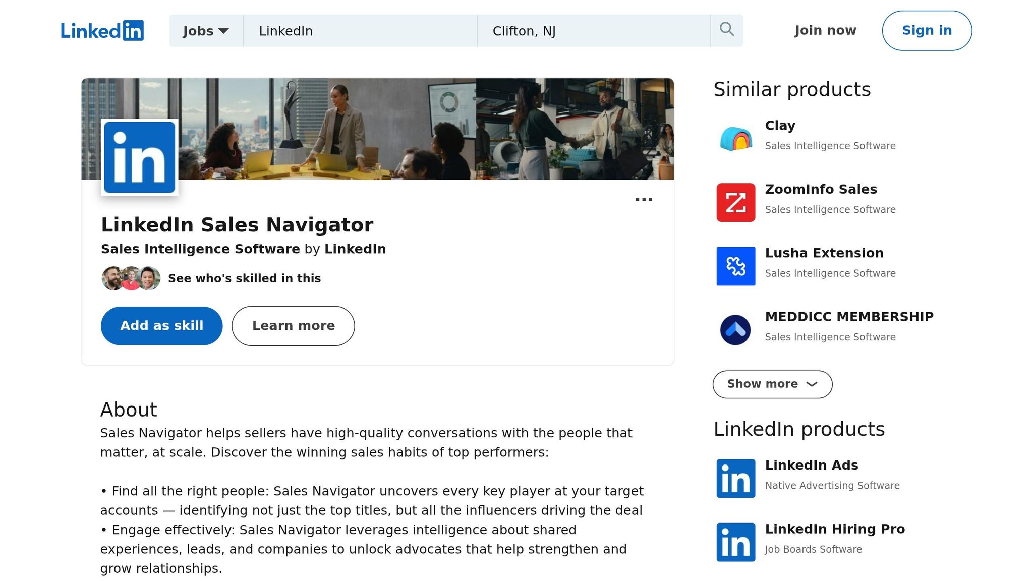Sales Navigator