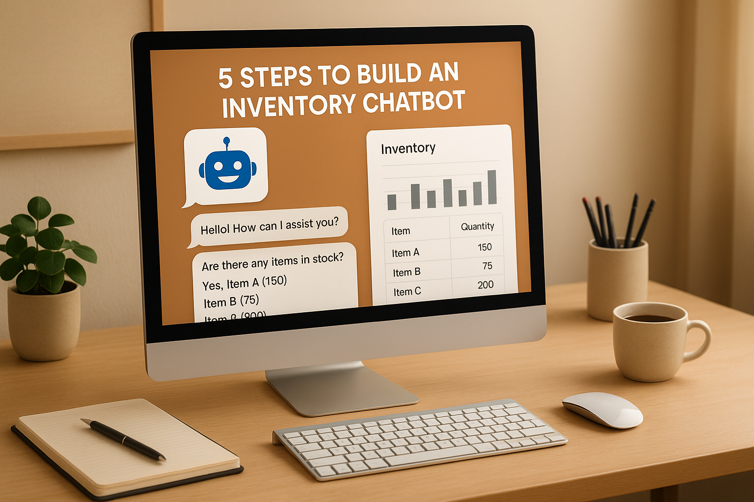 5 Steps to Build an Inventory Chatbot