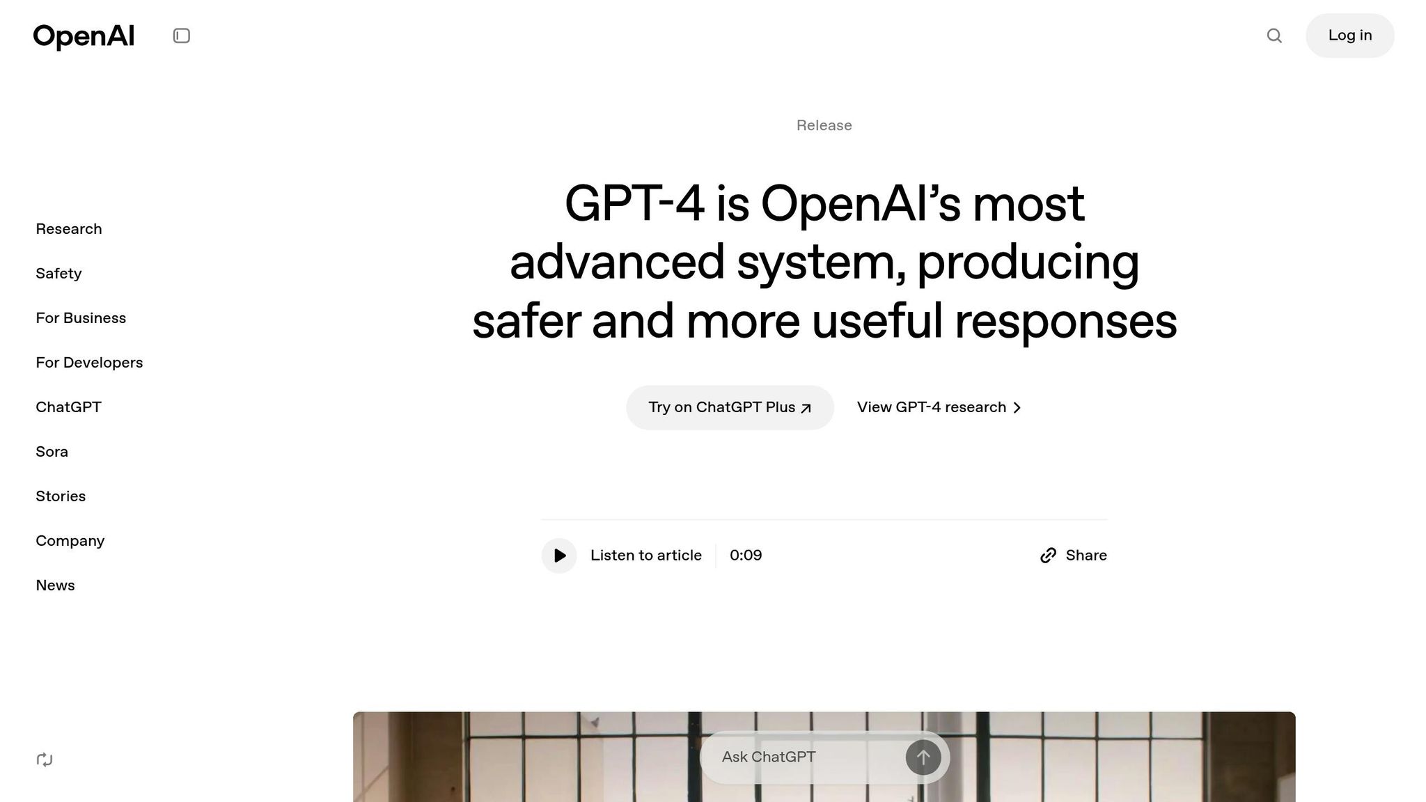 OpenAI GPT-4