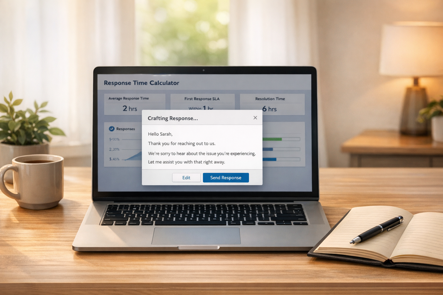 Customer Service Response Calculator