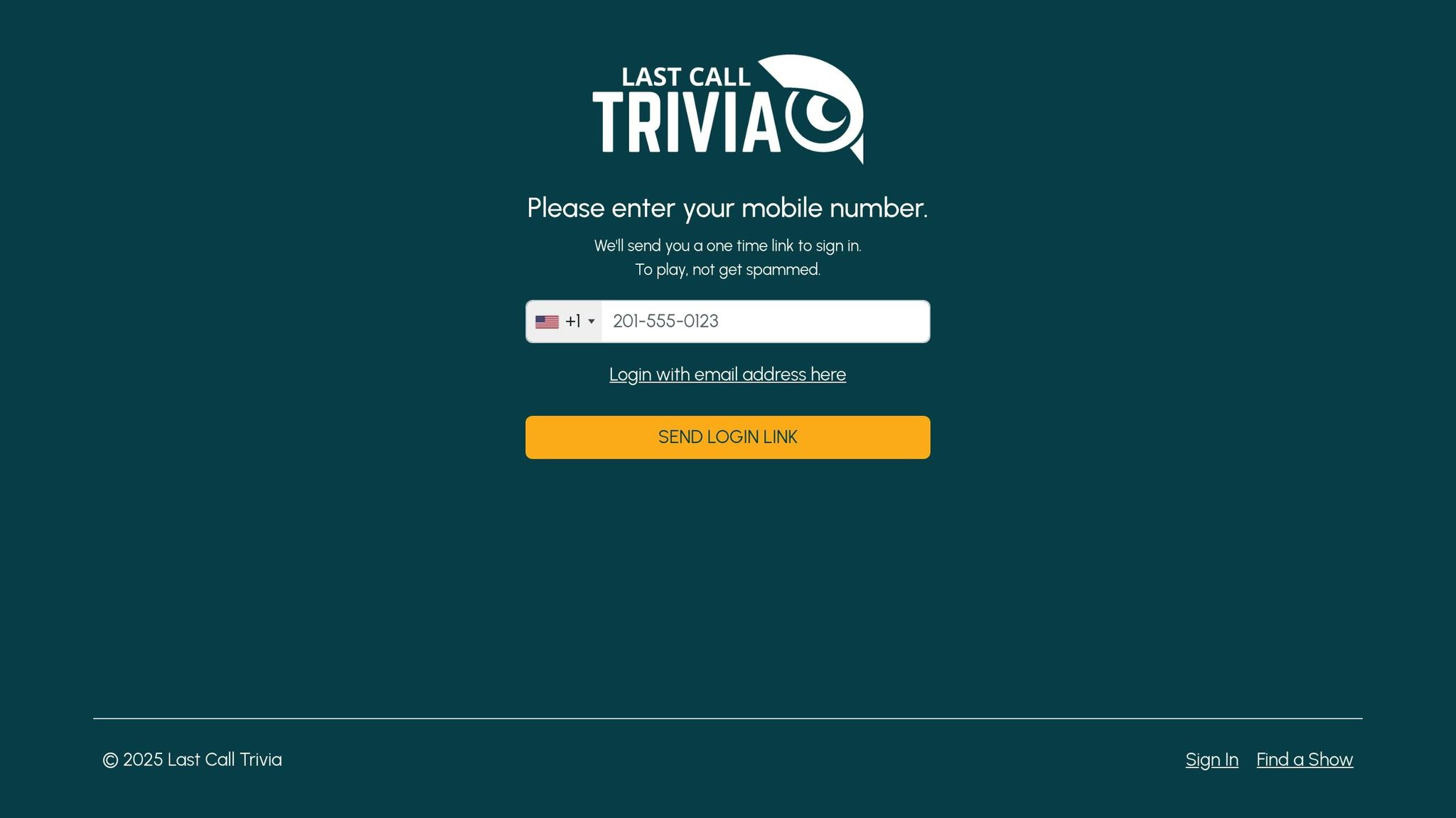 Last Call Trivia