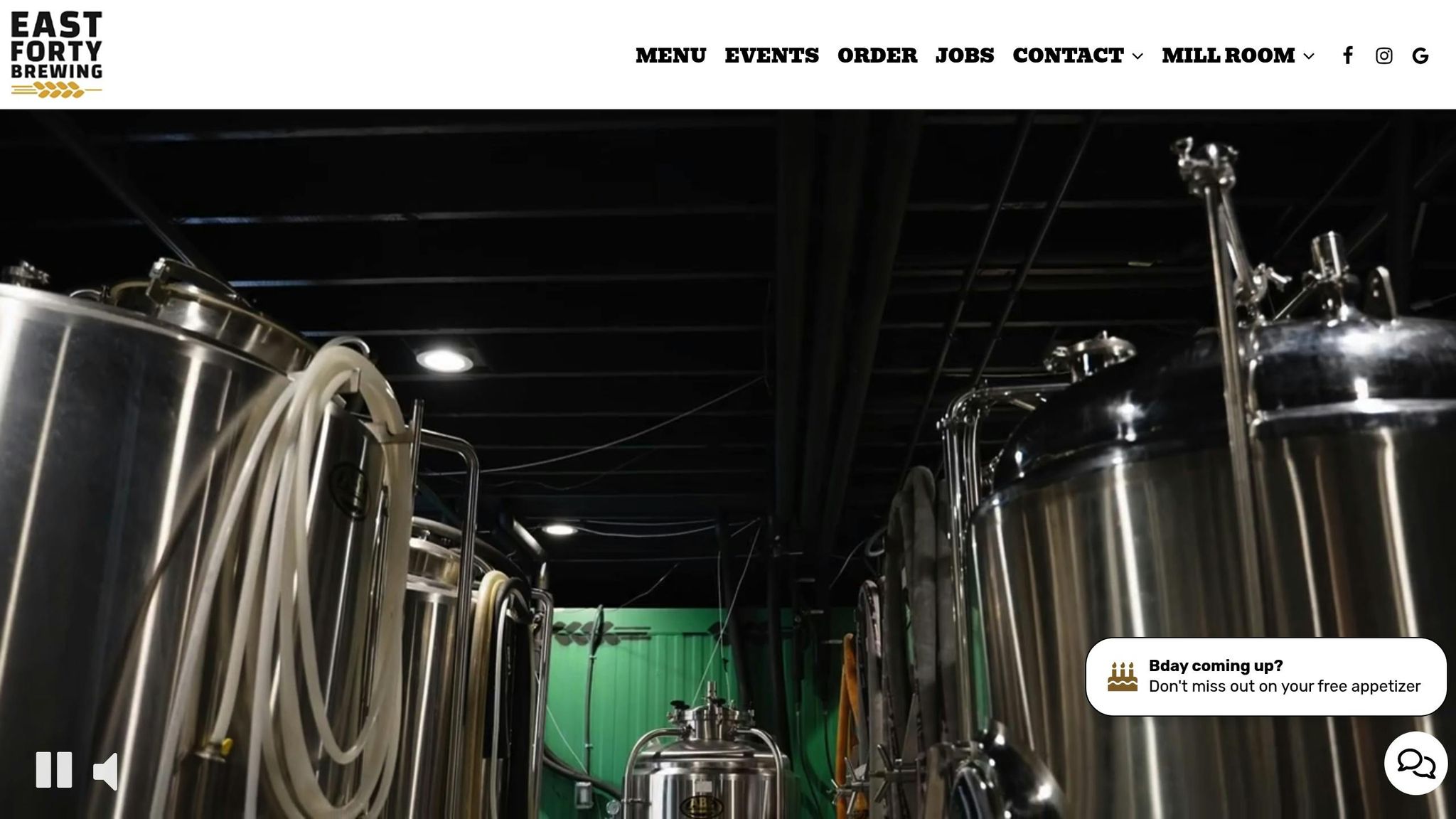 East Forty Brewing