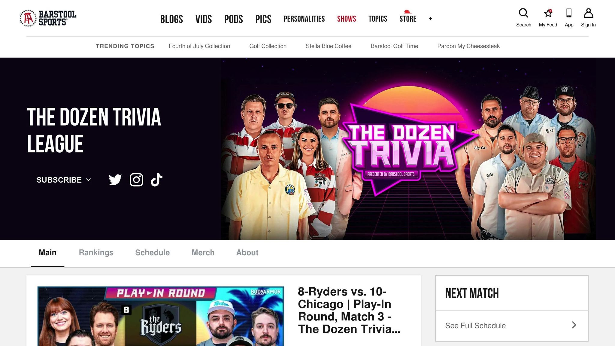Trivia Barstool