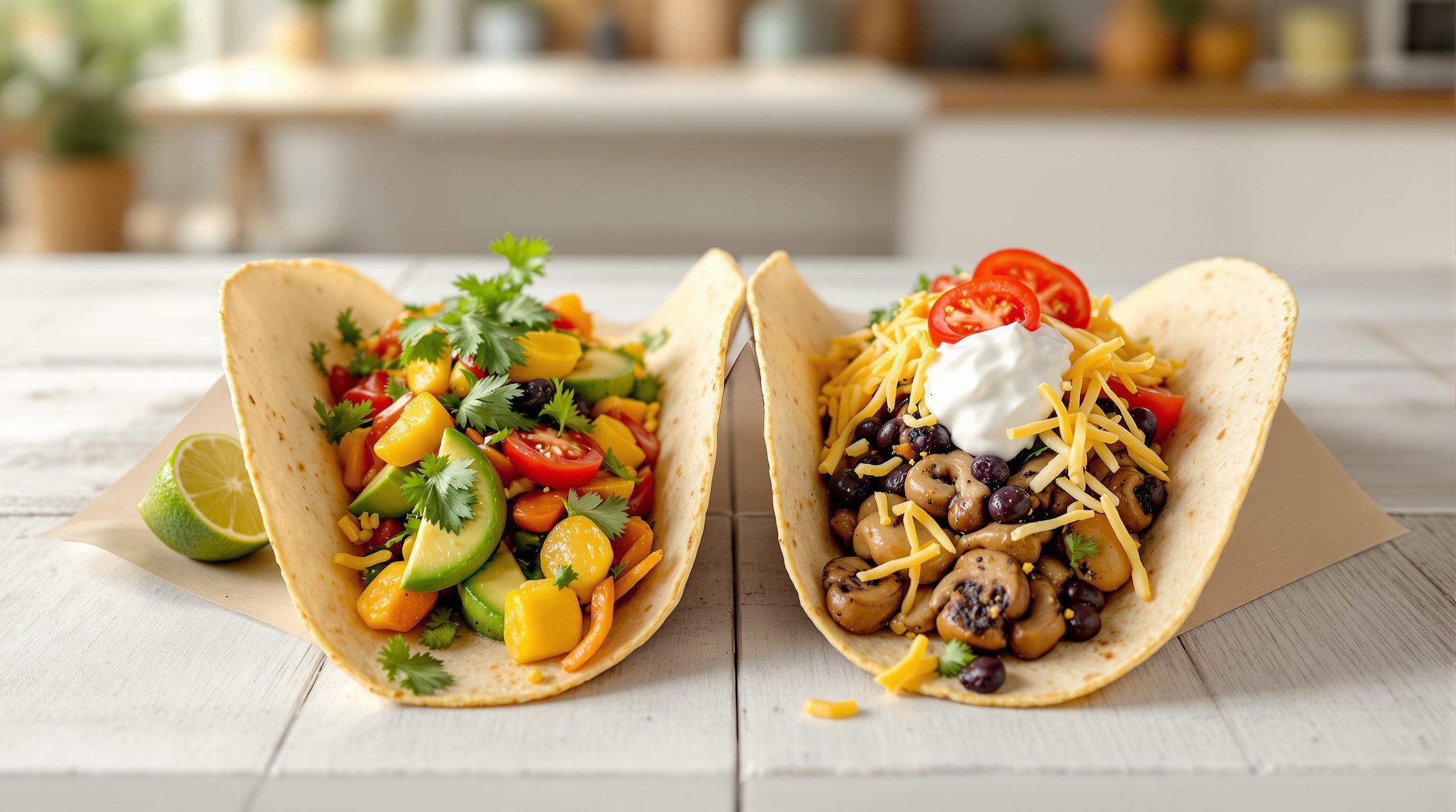 Thumbnail for: Vegan vs Vegetarian Tacos: Key Differences