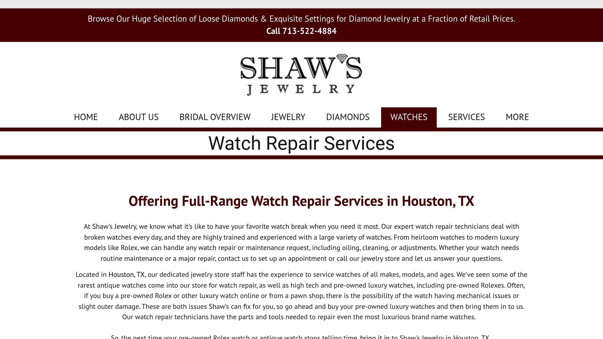 Shaw's Jewelry