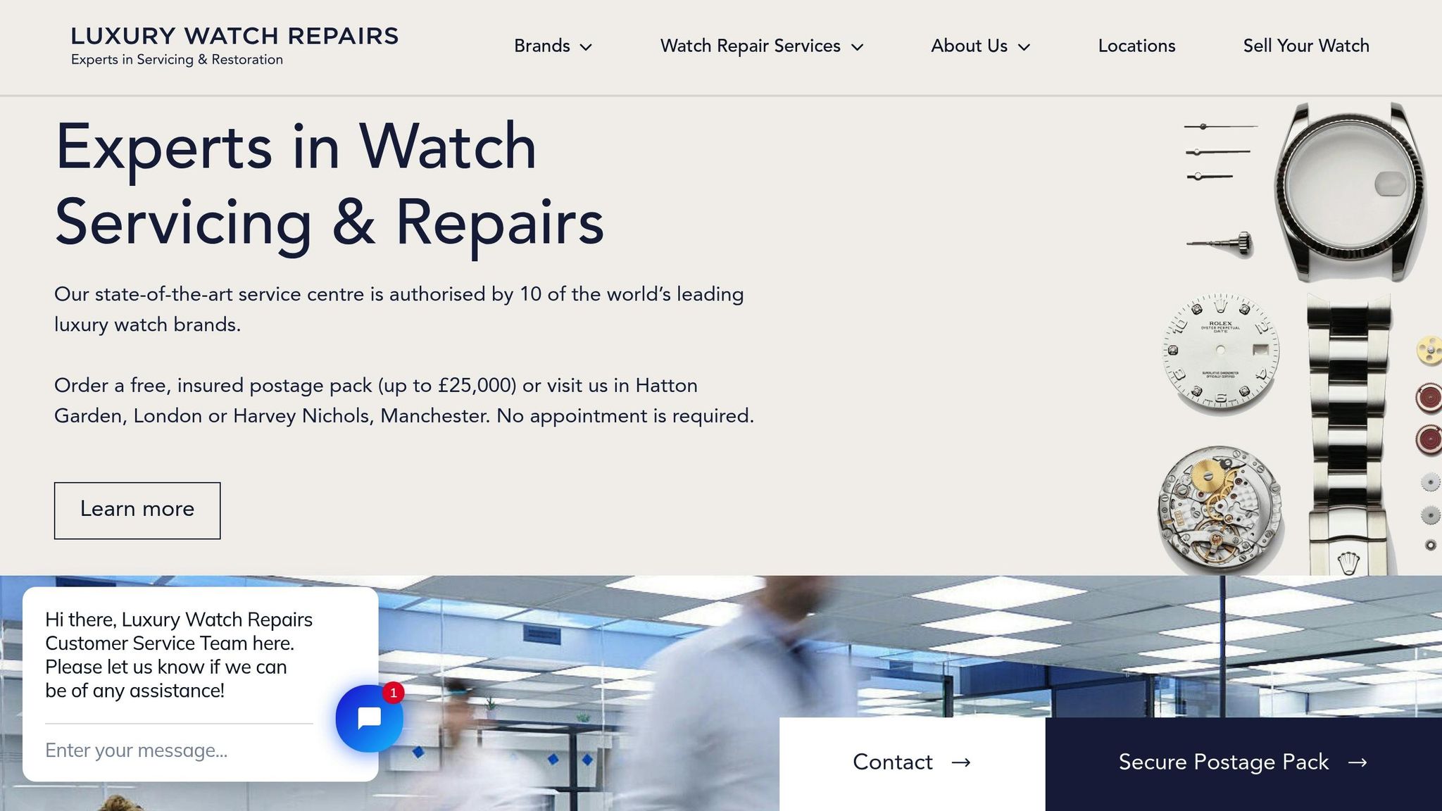 Luxury Watch Repairs
