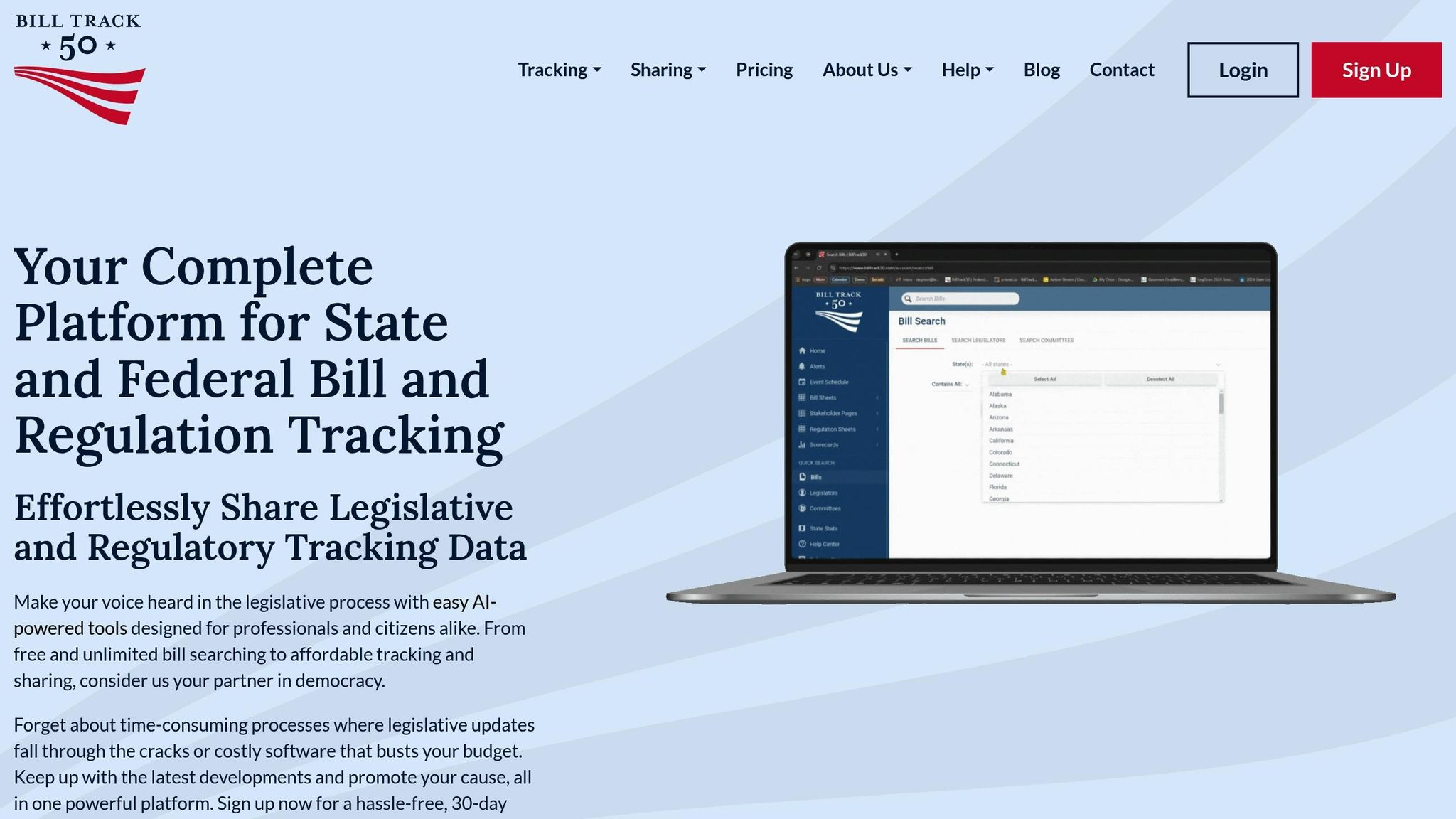 BillTrack50