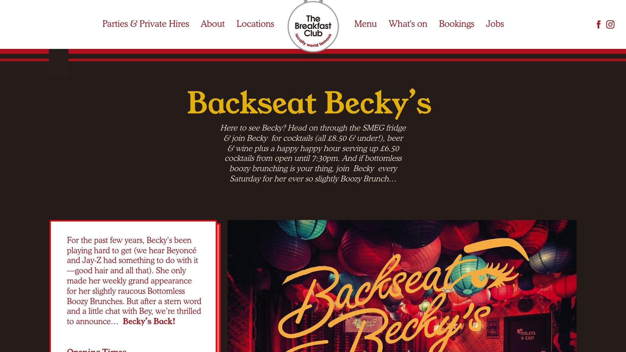 Backseat Becky's