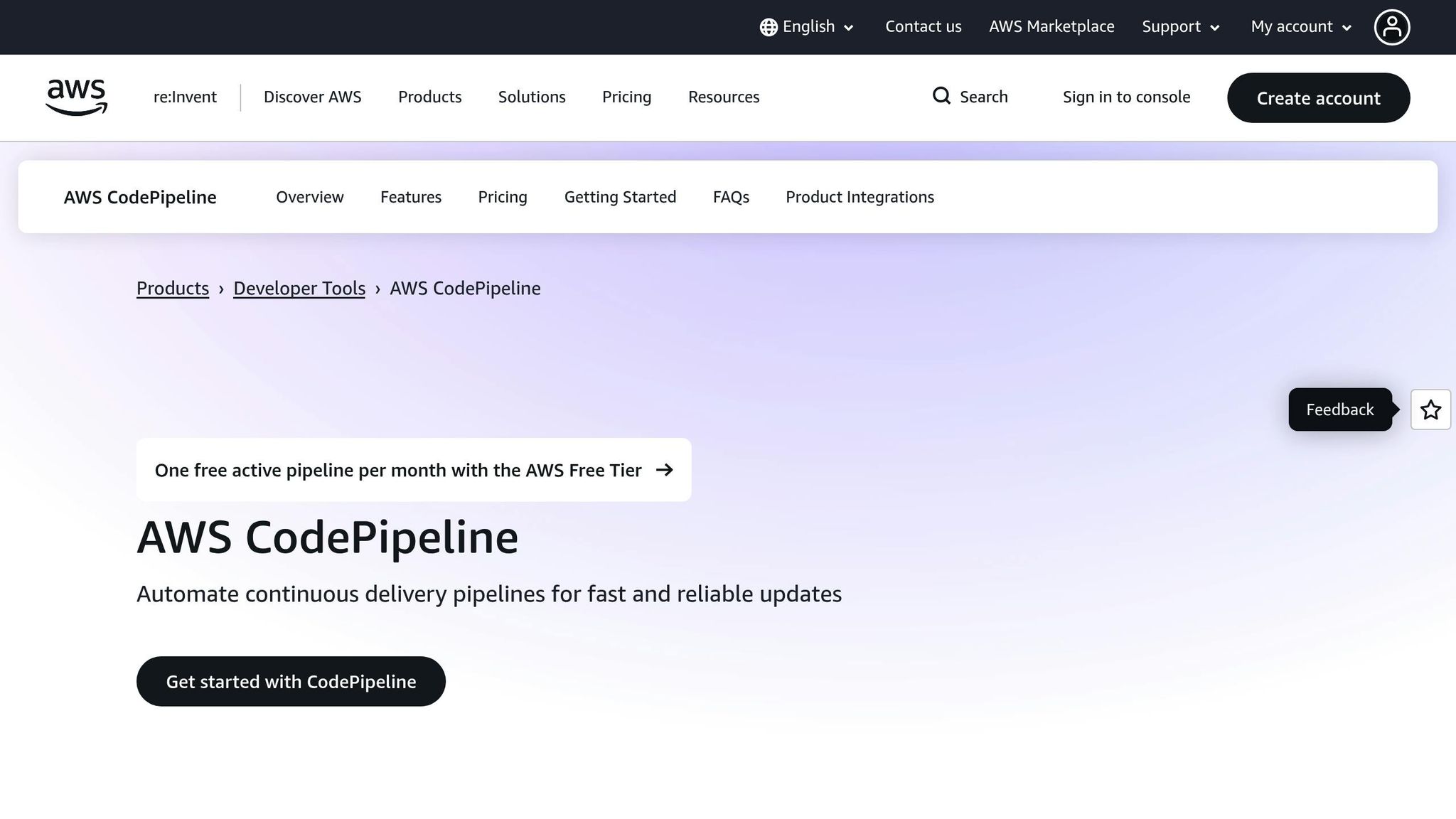 AWS CodePipeline