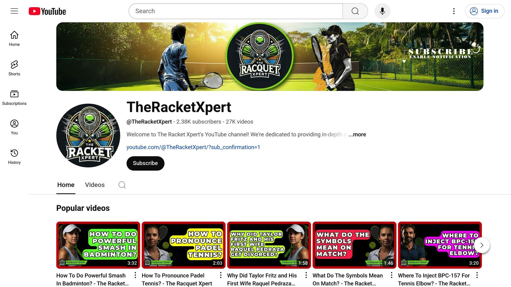 The Racket Xpert